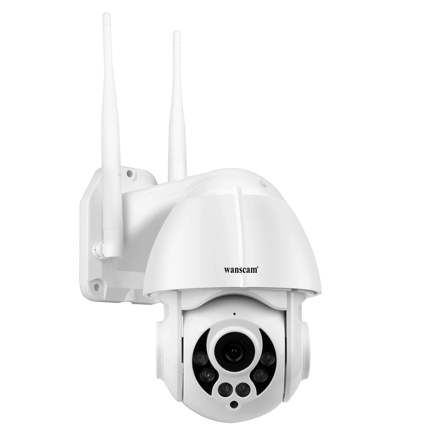 Wanscam 1080P WiFi IP камера обнаружения движения Автоматическое отслеживание PTZ 4X зум 2-way аудио P2P CCTV безопасности открытый купол Cam SD слот для карты