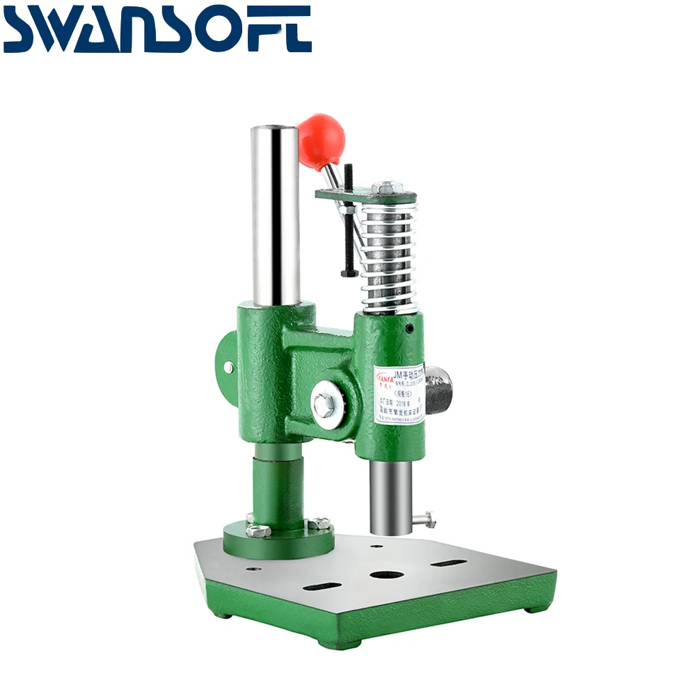 SWANSOFT high quality manual punch industrial desktop hand press die beer micro punching machine | Инструменты