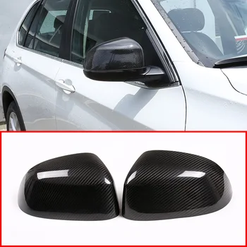 

For BMW X5 F15 G05 2014-2019 ABS Carbon Fiber Rearview Mirror Cap Cover Trim Car Accessories For BMW X7 G07 2019 2 Pcs