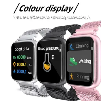 

Waterproof smart watch Q1 IP68 heart rate sleep monitoring sports fitness smart bracelet for iPhone Android iOS smart bracelet