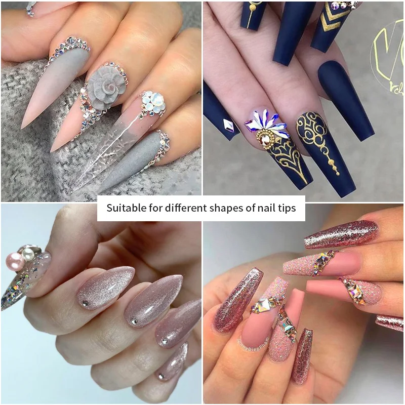 New Nail Glue for Acrylic French False Nail Tips Stick 3D Decoration Glue Clear Fast Dry Glue Manicure Nail Art Tools DIY Design 5