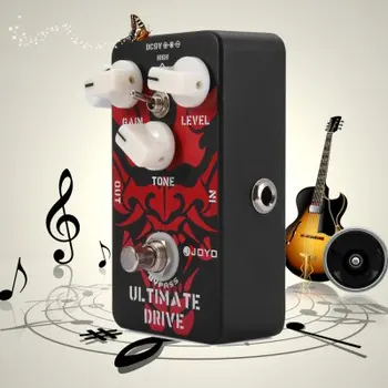 

JOYO JF - 02 True Bypass Design Ultimate Drive Electric Guitar Effect Pedal with Aluminum Alloy Material
