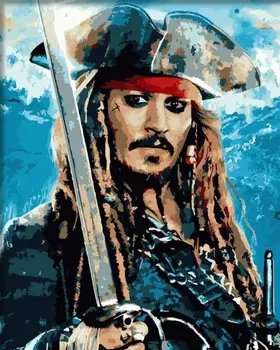 

pirates colorings by numbers art diy oil paints by numbers with acrylic paint wall decoration frames