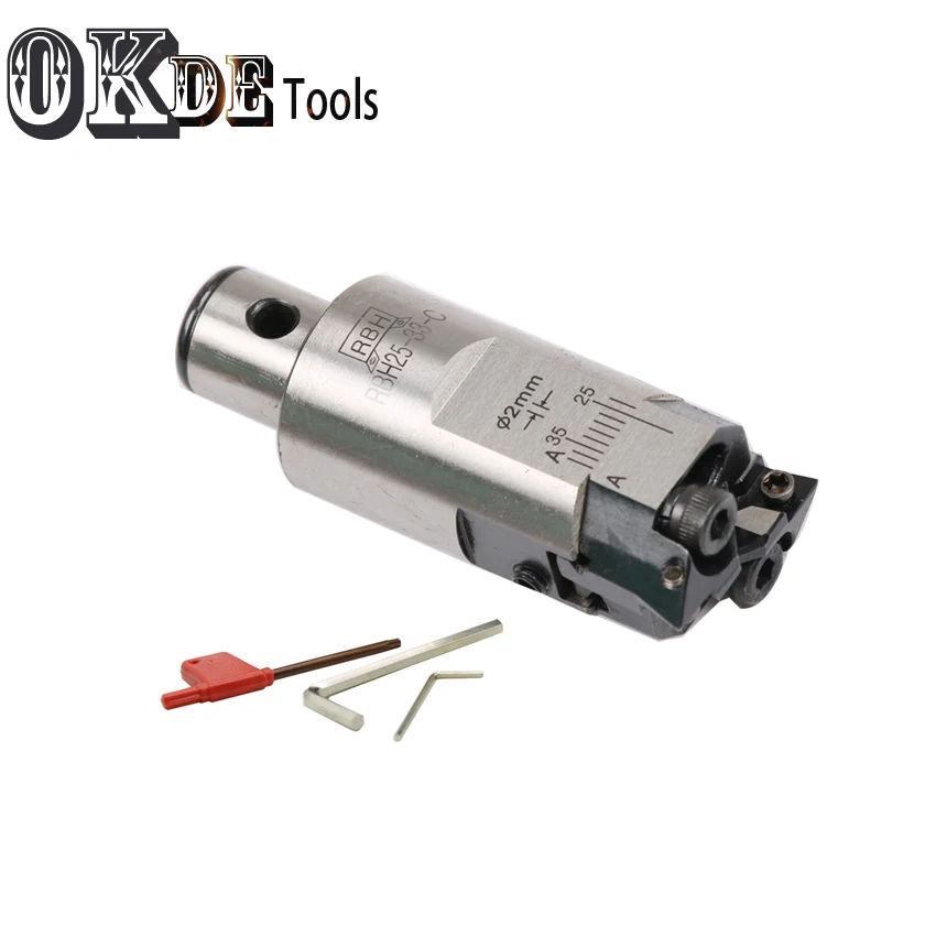 High precision high-accuracy RBH Twin bit RBH 52-70mm Twin-bit Rough Boring Head CCMT090304 used for deep holes boring tool New