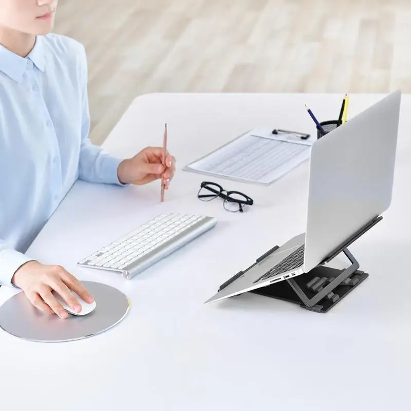 Подставка для ноутбука из алюминиевого сплава складной ноутбук планшет Поддержка Регулируемый кронштейн для ПК