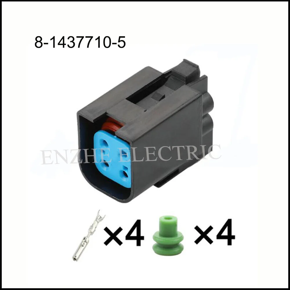 

DJ7042Q-1.5-11 car wire male female connector Harnes cable 4 pin automotive waterproof plug Include terminals seal 8-1437710-5