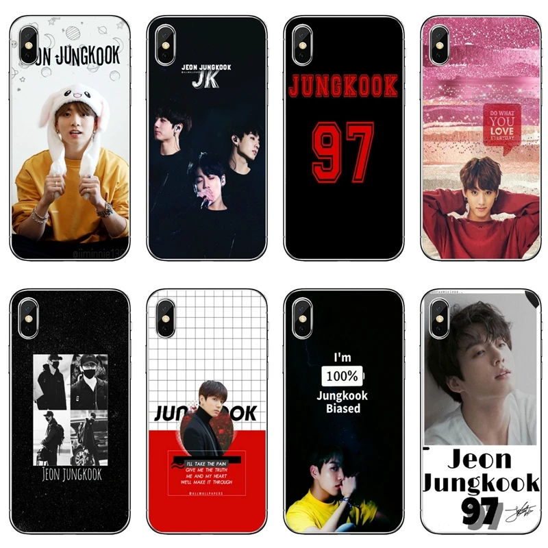 Силиконовый чехол jeon jungkook kpop для телефона iPhone X XR XS 11 Pro Max 8 7 6 6S Plus 5 5S SE iPod Touch |