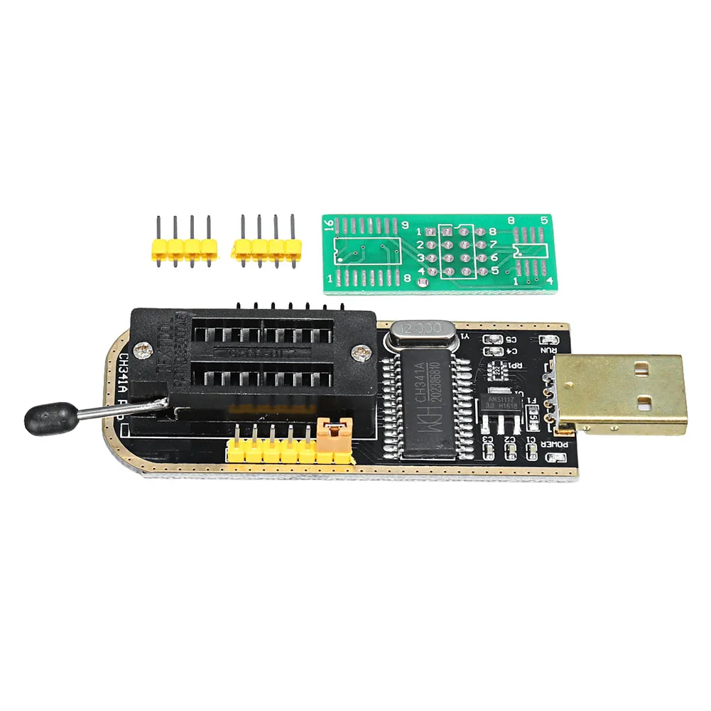 EEPROM биос USB программатор CH341A SOIC8 зажим 1 8 V адаптер OD889|Модули для умного дома| |