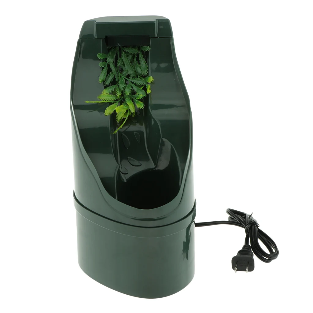 Reptile Drinking Water Fountain And Humidifier  Terrariums Easy To Clean