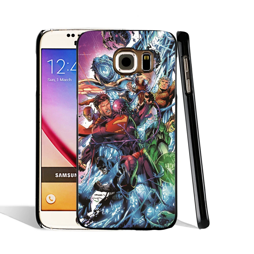 Чехол для телефона KETAOTAO Justice League DC Comics Super Hero s для iPhone 4S, 5C, 5S, 6 S, 7, 8 Plus, 8 Plus, X чехол из мягкого ТПУ, резины, силикона - Цвет: Фиолетовый