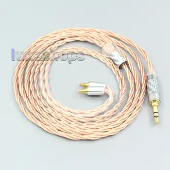 

LN007167 Silver Plated OCC Shielding Coaxial Earphone Cable For Sennheiser IE40 Pro IE40pro
