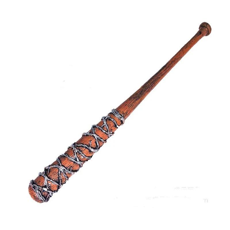 vermoeidheid bureau Missie 1: 1 Houten De Walking Dead Negan 'Lucille Honkbalknuppel Prikkeldraad  Honkbalknuppel|Speelgoed Zwaarden| - AliExpress