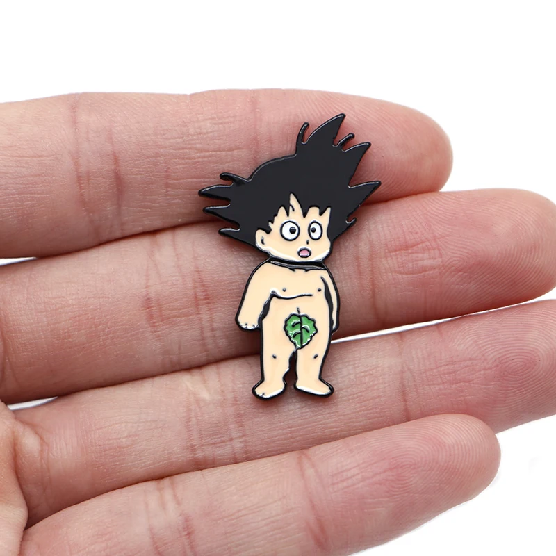 Original Goku Enamel Pins Jacket Buckle Shirt Eden Original Sin Brooches Jewelry for Boy and Girls Boys Hat/Bag Lapel Badge D205