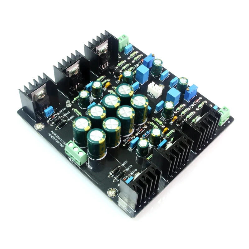 JLH 1969 Class A Power Amplifier Audio Board Dual Channel Preamplifier Headphone amplificador Single Ended Pre AMP
