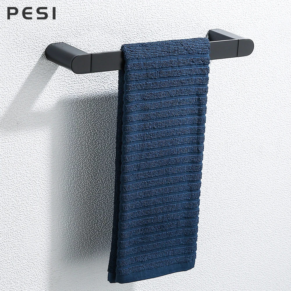 Wall Mounted Towel Holder Rack Bar Shelf Rail Hanger Stand Rod For Towel Bathroom Accessories 12 Inch 304 Stainless Steel