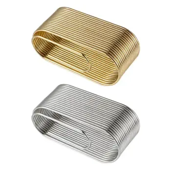 

New Metal Business Name Card Holder Display Stand Rack Photo Clips Desktop Organizer
