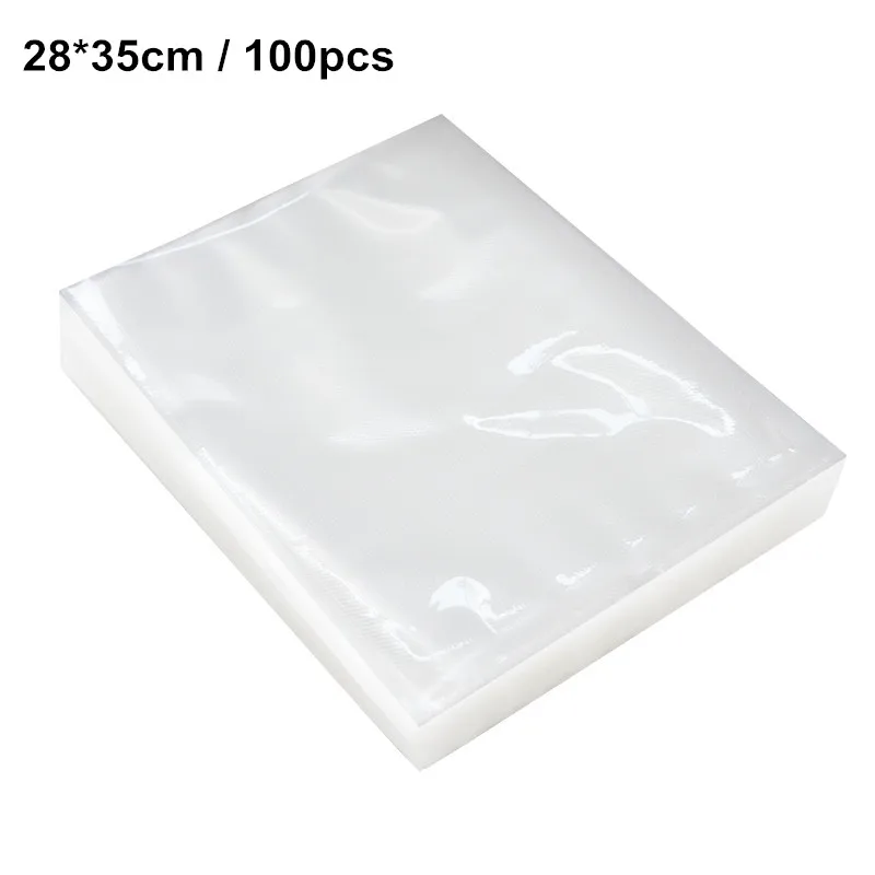 28x35cm 100pcs Tintonlife 100 шт./лот вакуумные пакеты для пищевых продуктов, вакуумная упаковочная машина, мешок для хранения продуктов с пищевым материалом - Цвет: 28x35cm 100pcs