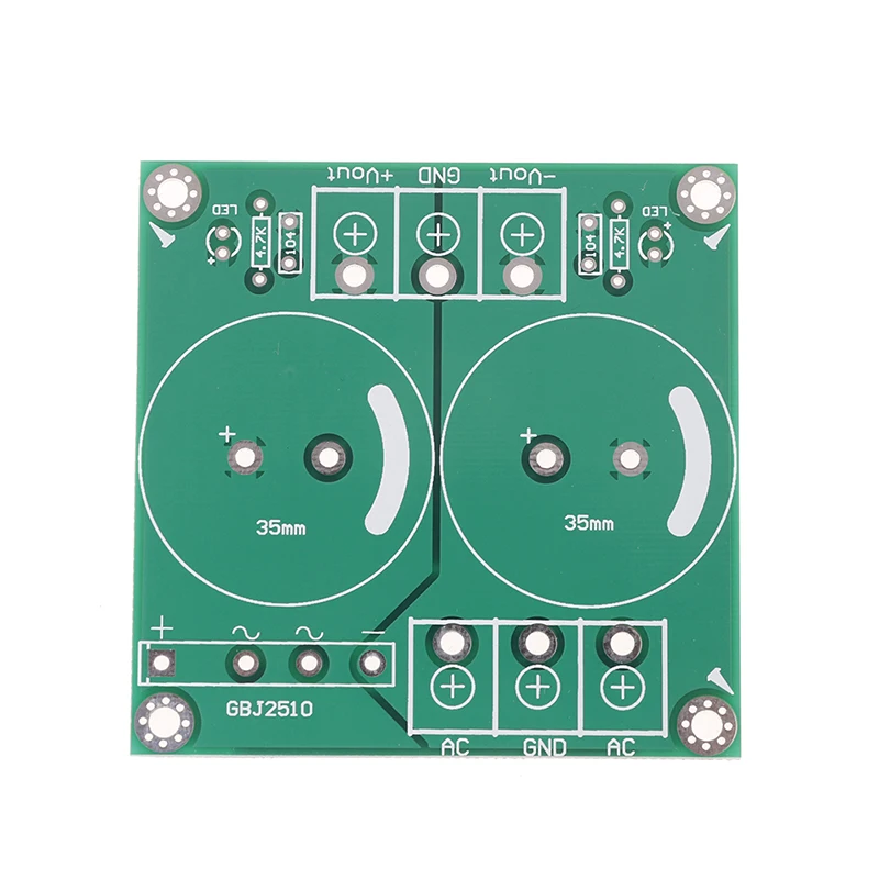 25A один AC DC аудио усилитель, выпрямитель фильтр Питание доска голой Pcb|Детали и аксессуары для приборов| | АлиЭкспресс