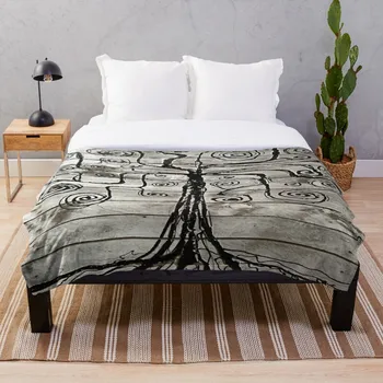 

Soft Blanket for Bed Sherpa Flannel Fleece Blanket Home Travel Sofa Soft Throw Blanket The Tree
