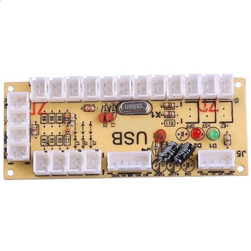 Нулевая задержка аркадная игра Usb кодер ПК к джойстику для Mame& Raspberry Pi Retropie проекты Sanwa запчасти