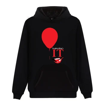 

It Horror Movie Hoodies Men Women Fall/Winter Pullovers Fashion Personality Couples Dress It Chapter Two Print Harajuku Hoodies