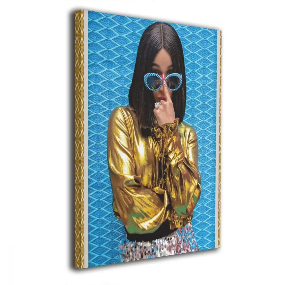 

Cardi B Poster Canvas Wall Art Decoration Prints for Home Bedroom Decor Painting
