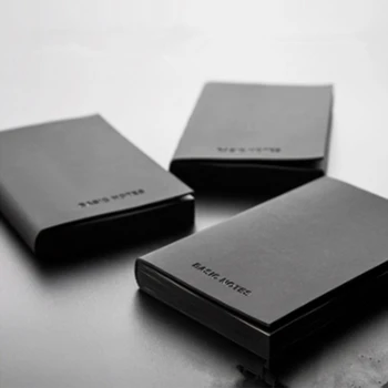 

A5 Black Notepad Notebook Diary Daily Memos Planner Agenda Notebook Sketchbook with Box Office Student Business Christmas Thanks