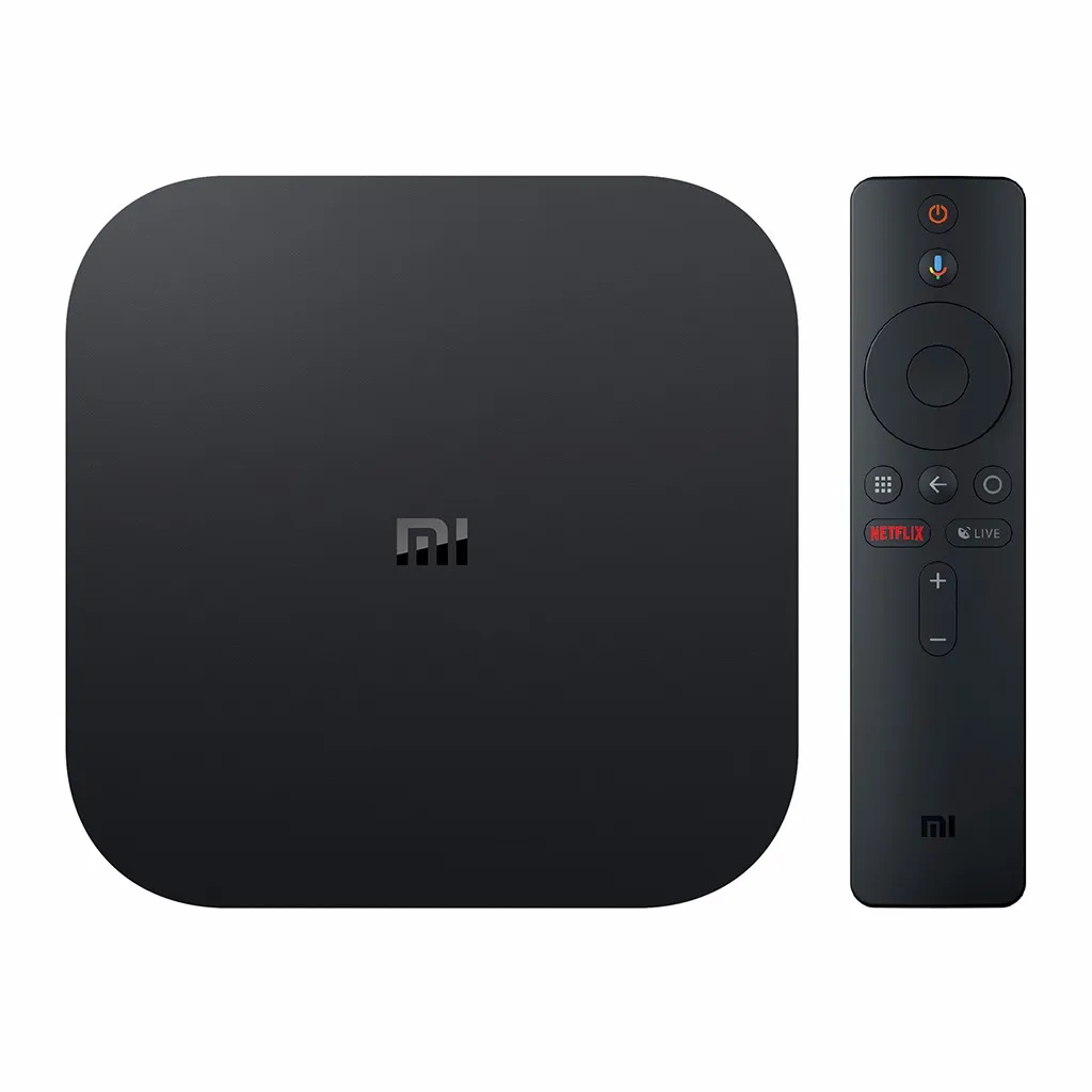 Xiaomi mi Box S 4K HDR Android tv с Google Assistant Remote Strea ng плеер оригинальный Xiao Глобальный