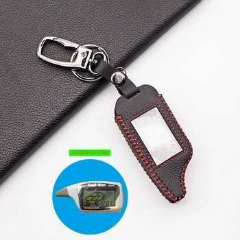 

Scher Khan M5 M6 Scher-Khan M5 Magicar 5 6 Leather Case for LCD two way car alarm system new remote control /fm transmitter