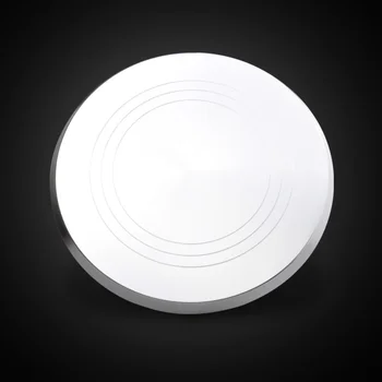 

12 Inch Aluminum Alloy Rotating Cake Turntable Anti-slip Revolving Cake Making Stand Platform Cake Decorating Workbench (Silver)