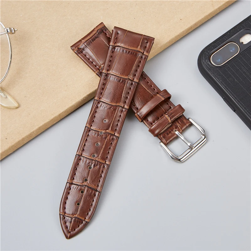 Inexpensive Stylish Calfskin 18 mm Watch Belt CP602-112_K0016412 main image 0