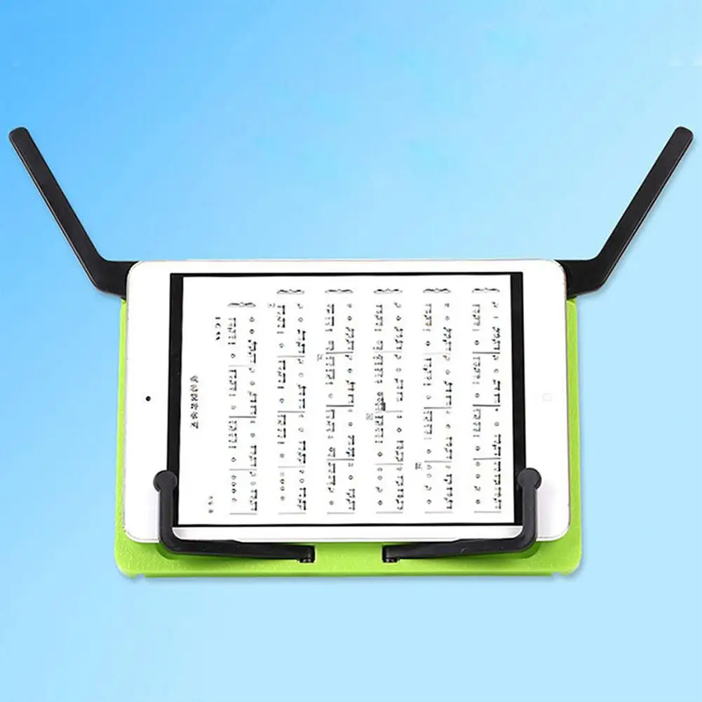 

Music Document Holder Book Desktop Stand Desk Foldable Foldable Sheet Table Top Adjustable Cook Reading