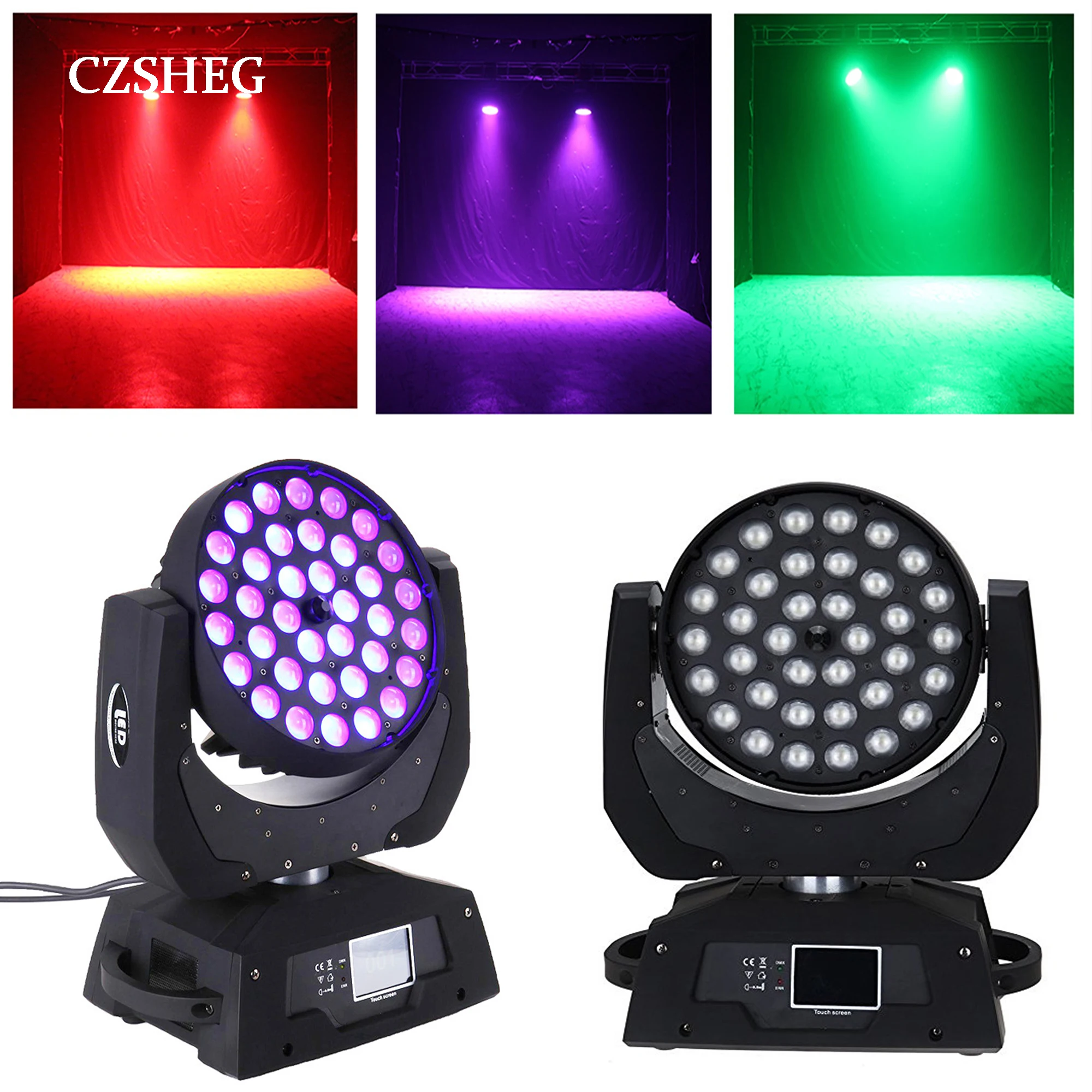 

LED zoom moving head light 36x12W stage lighting DMX512 suitable for DJ Disco party bar light fast delivery