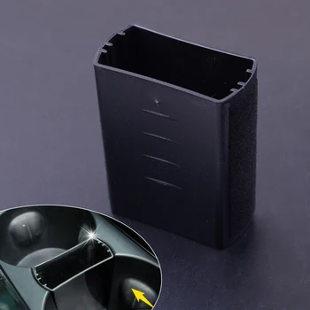 

CITALL New Black Plastic Storage Box Cup Holder Tray Fit For Jaguar F Pace X761 XF X260
