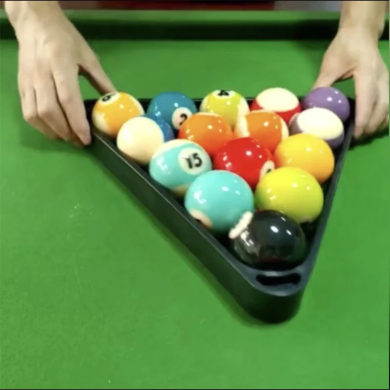 Balls Triangle Rack Billiards Snooker 5.25/5.72cm Racks 15 Billiard Triangle Rack