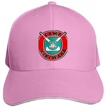 Camp Kikiwaka сэндвич-Кепка унисекс хлопок Регулируемая остроконечная сэндвич-Кепка для женщин мужчин розовый