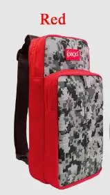 Camouflage red 10 шт. в партии PG-9183 камуфляжная сумка для хранения через плечо дорожная сумка для переноски защитный рюкзак сумки для переключателя lite - Цвет: Camouflage red