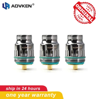 

Original Advken Dark mesh vape coil 0.15ohm resistance single mesh coil 3pcs/pack e-cig coil For Dark Mesh Vape Tank