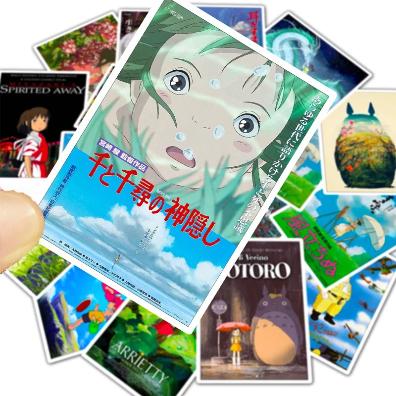 Аниме наклейка Miyazaki Hayao 25 шт. стикер s My neighter Totoro/угонная для велосипеда ноутбука