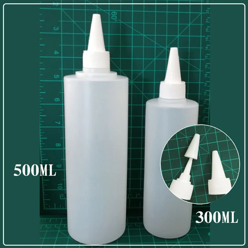 OPHIR 10pcs Squeezable Pigment Bottles Plastic Sealed Airbrush Tattoo Ink Dropper Empty Paste Liquid Dispensing Containers MG057