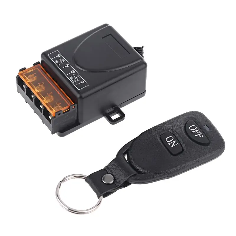 Universal 433mhz DC9V 12V 24V 36V 48V 85V 2CH RF Wireless Remote Control Relay Switch Receiver Transmitter