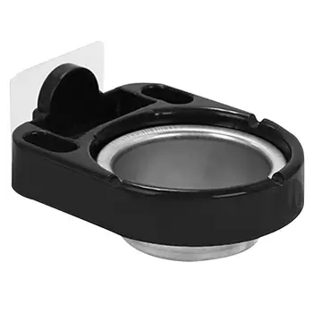 

1Pc Stainless Steel Cigarette Ashtray Wall Mounted Separable Ashtray Holder