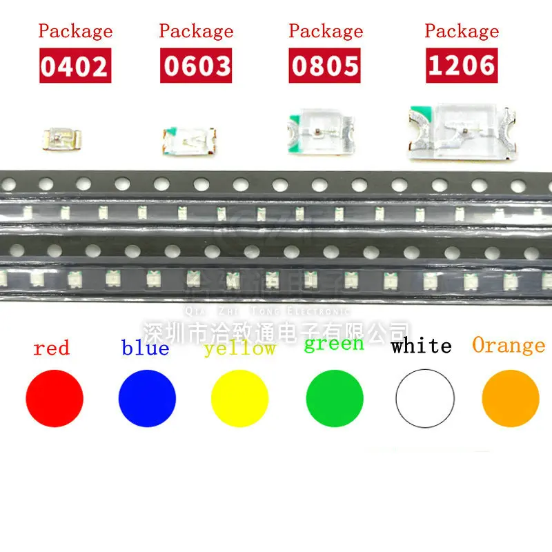 Рисунок 4 - 0402 0603 0805 1206 smd светодиодный