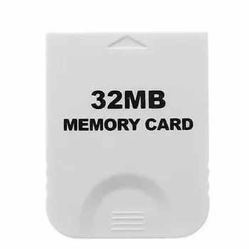 

Top 32MB White Memory Card compatible for Wii & Gamecube Console