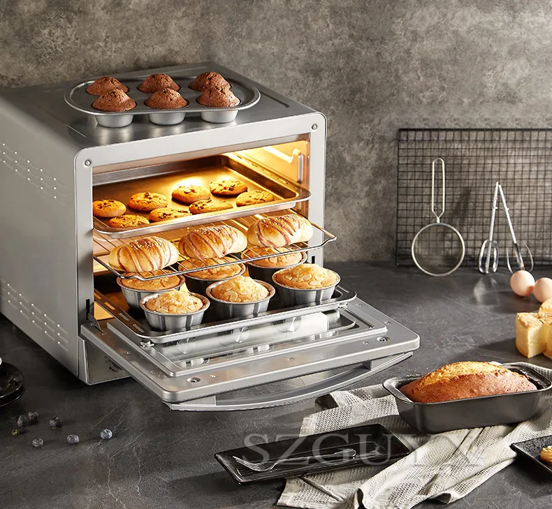 2000W Household Small Baking electric oven Vertical Multi-function oven 38L large capacity Commercial electric oven