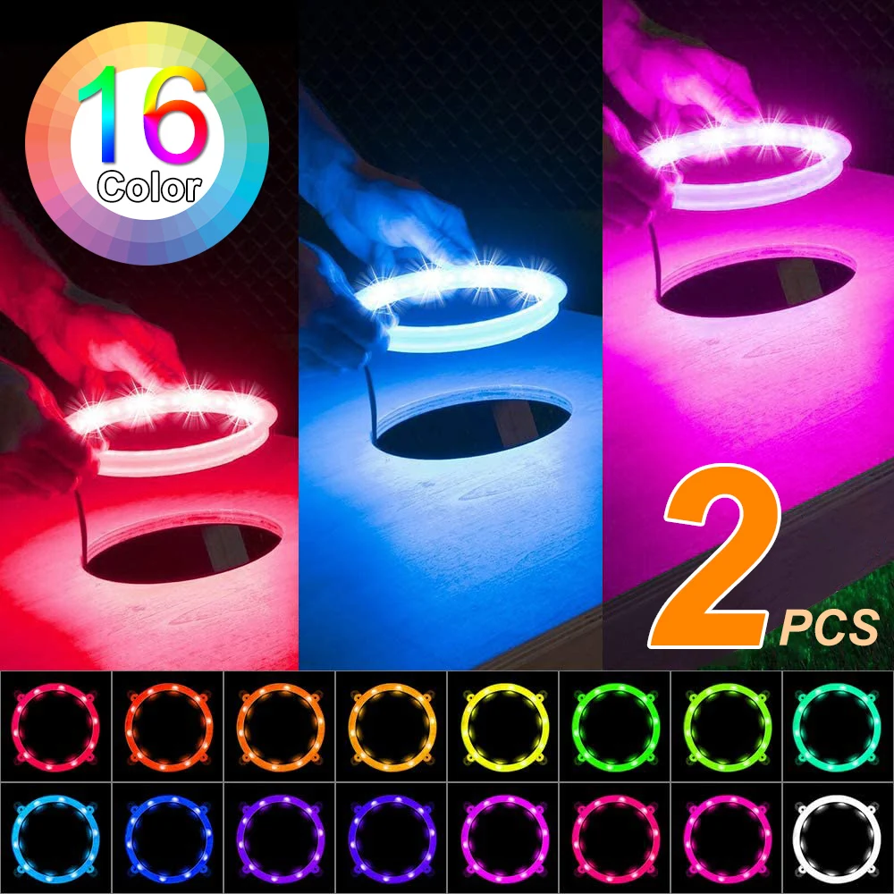 

cornhole Light LED Ring Lights 16 Color Portable Dimmable Universal Night Sandbags Sandbag Light Live Broadcast Selfie Lighting