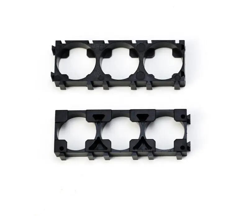 

21700 3x Battery Holder Bracket Cell Safety Anti Vibration Plastic Cylindrical Battery Brackets For 1*3 21700 Lithium Batteries