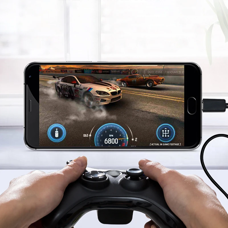Micro USB 2 0 OTG Кабель адаптер для Samsung Android черный 20 см подходит флеш накопителя мыши