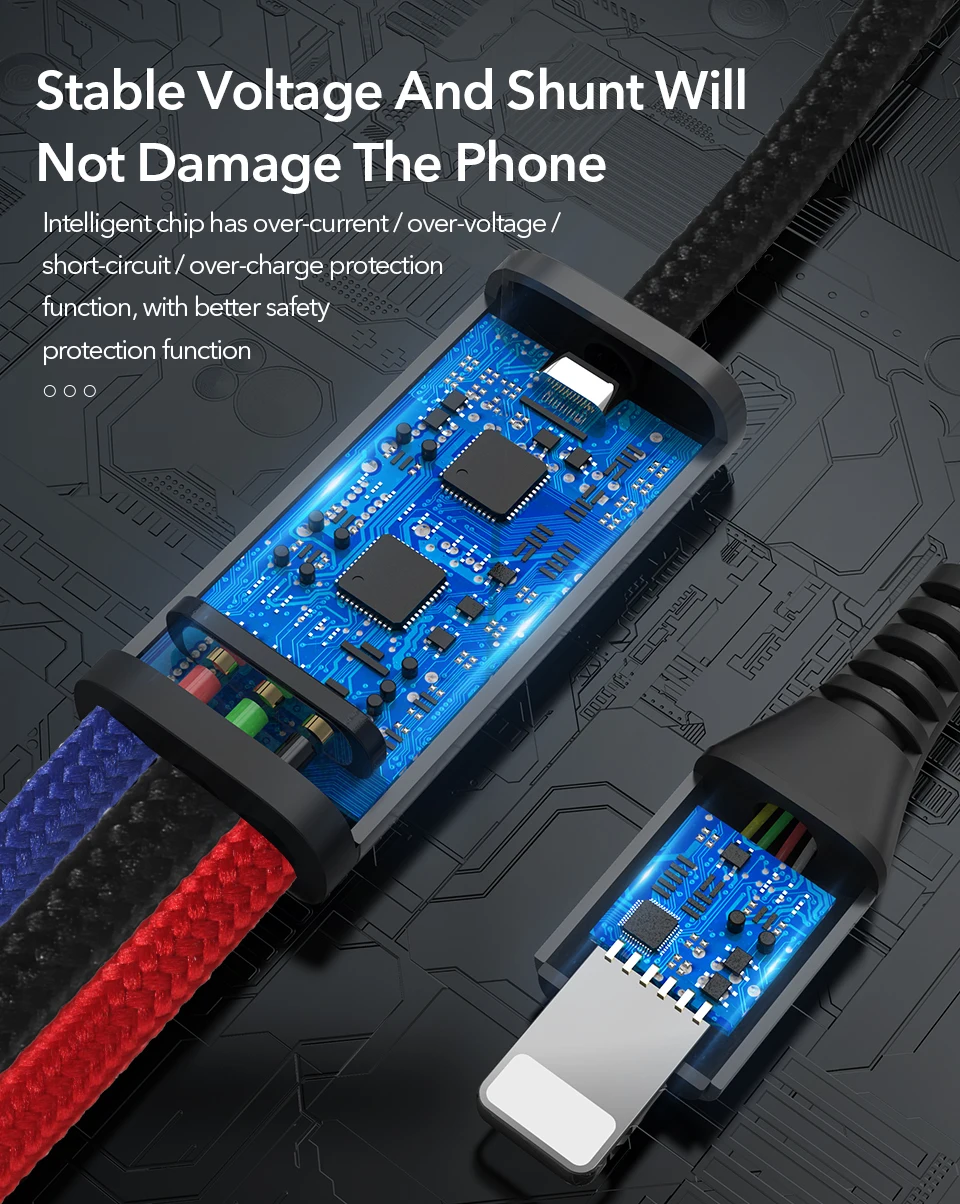 Coolreall 3в1 USB кабель для iPhone 11 X XR 3.5A Быстрая зарядка Micro type C кабель для samsung Xiaomi huawei мульти быстрое зарядное устройство