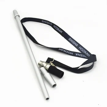 

Reusable Stainless Steel Mouthpieces Shisha Strap Hookah Handle Holder For Chicha ,Nargile Cachimba Shisha Accessories